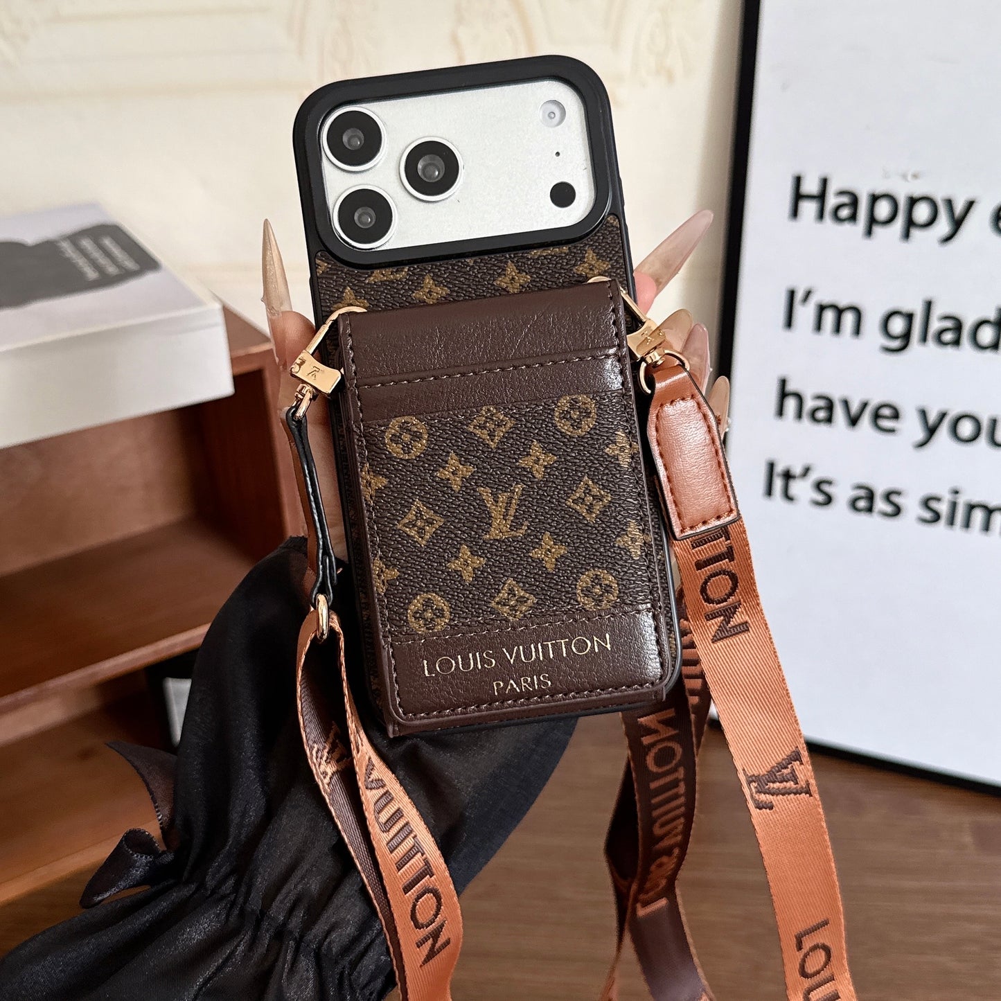 Luxusní pouzdro na iPhone Zip Wallet 17