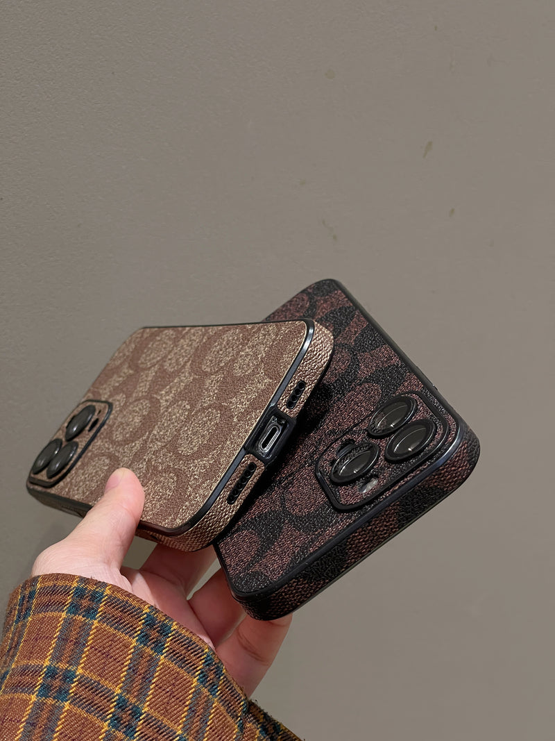 Classic iPhone Case Brown -QB240402