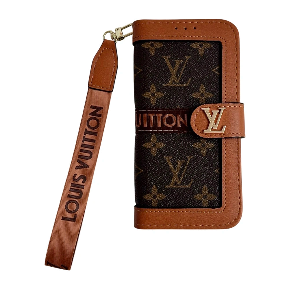 Funda de lujo para iPhone 17 con billetera incorporada