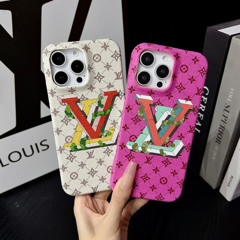 Custodia per iPhone a colori di lusso