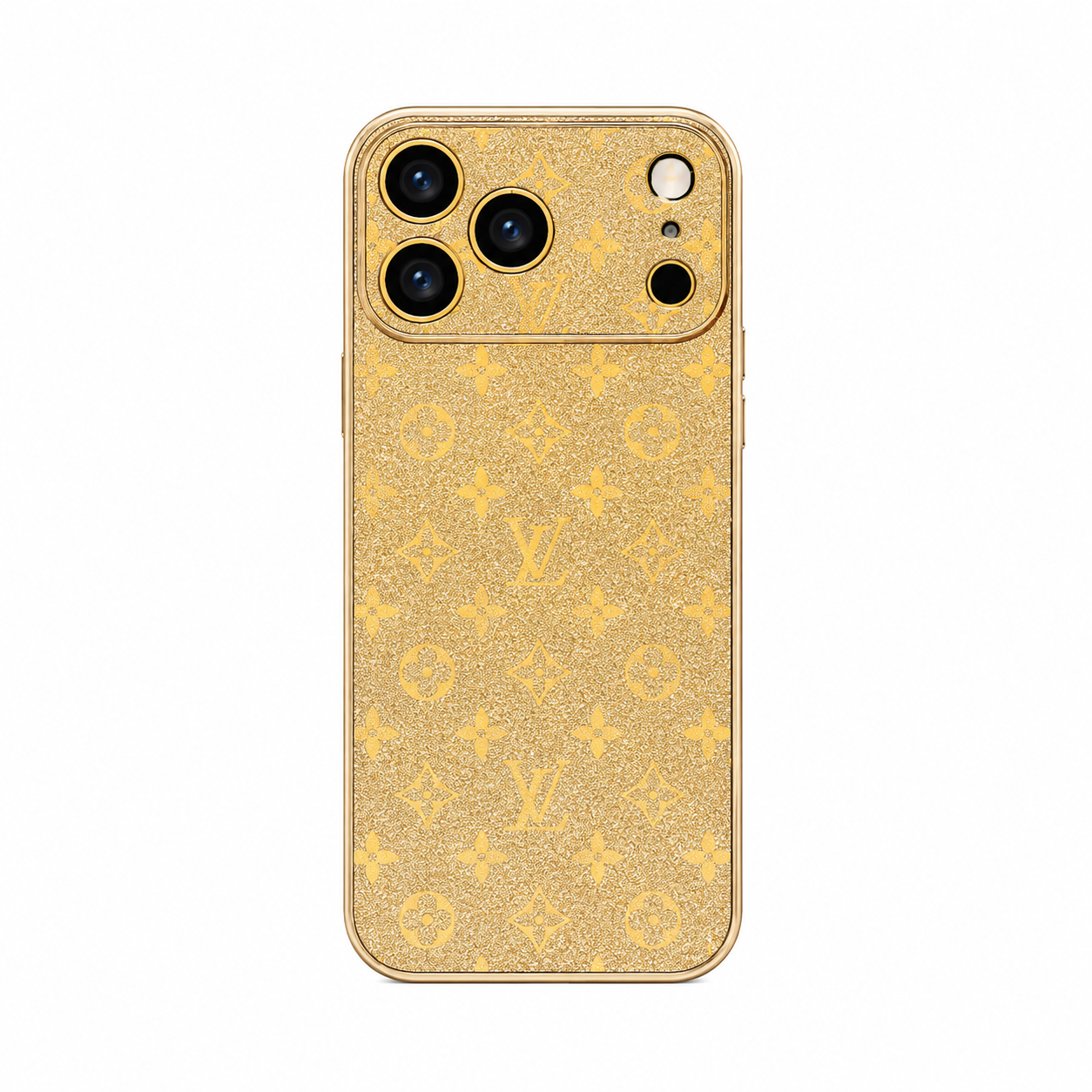 Let luksus monogram etui med magnetisk design · iPhone 17 Ny