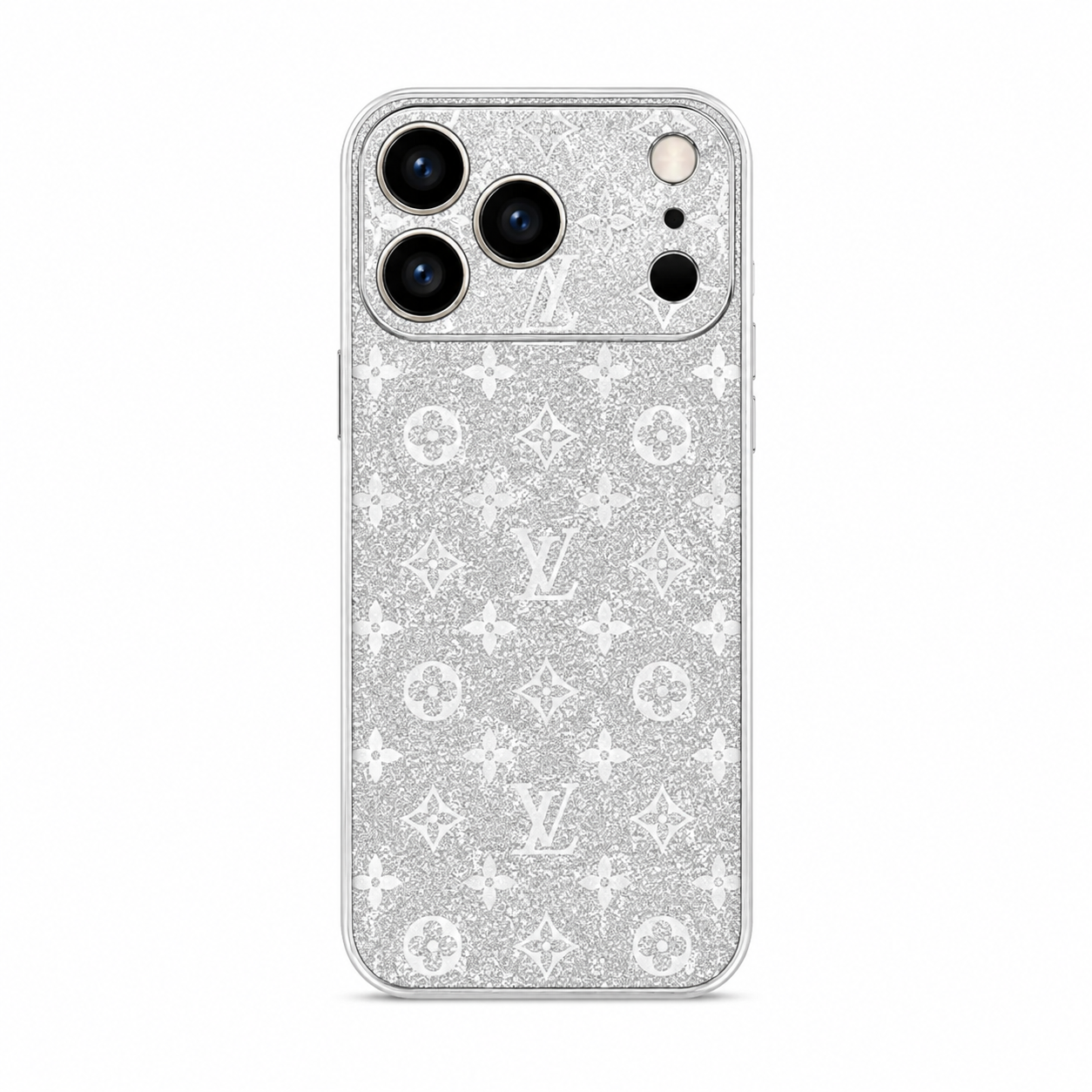 Let luksus monogram etui med magnetisk design · iPhone 17 Ny