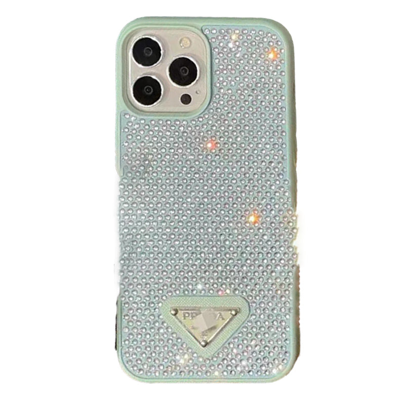 Custodia per iPhone con cristalli di lusso
