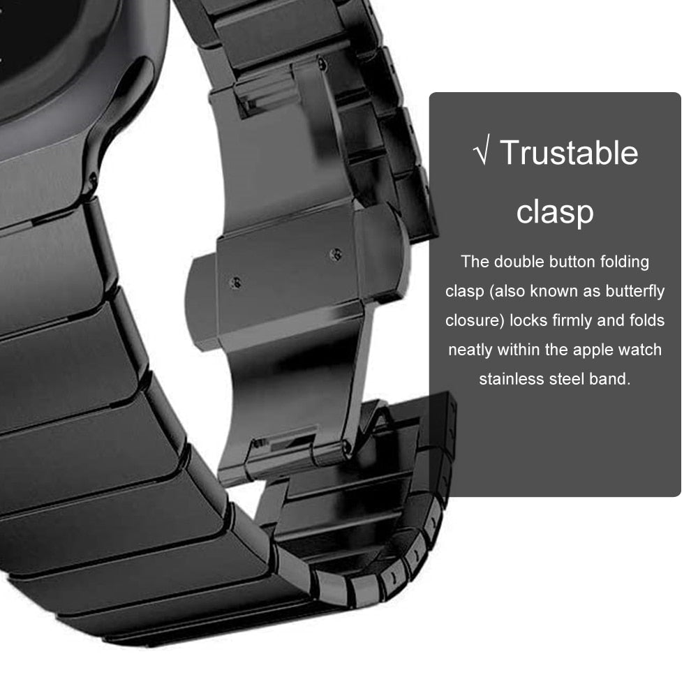 Armband für Apple Watch aus Edelstahl
