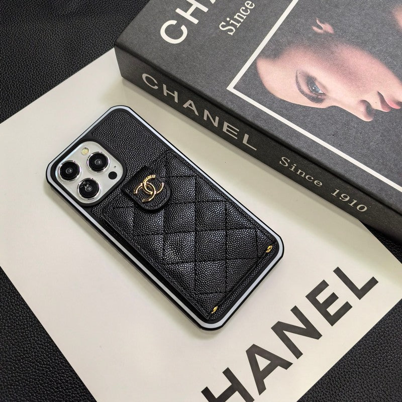 Elegant Crossbody Leather iPhone-deksel