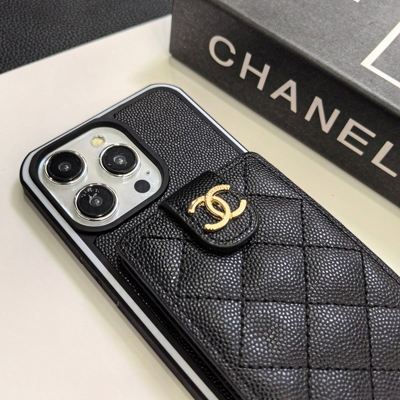 Elegant Crossbody Leather iPhone-deksel