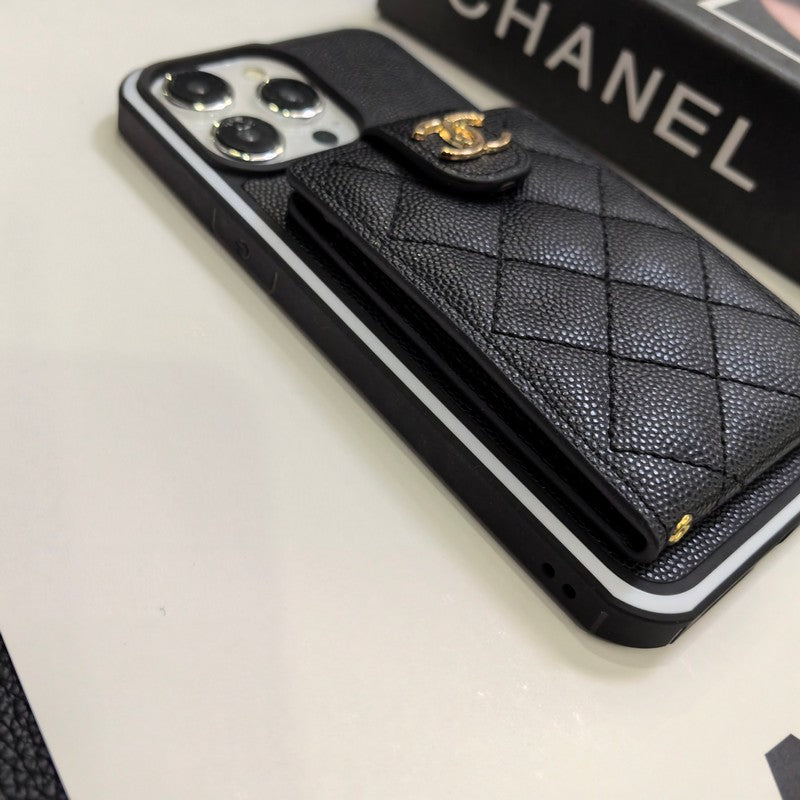 Elegant Crossbody Leather iPhone-deksel