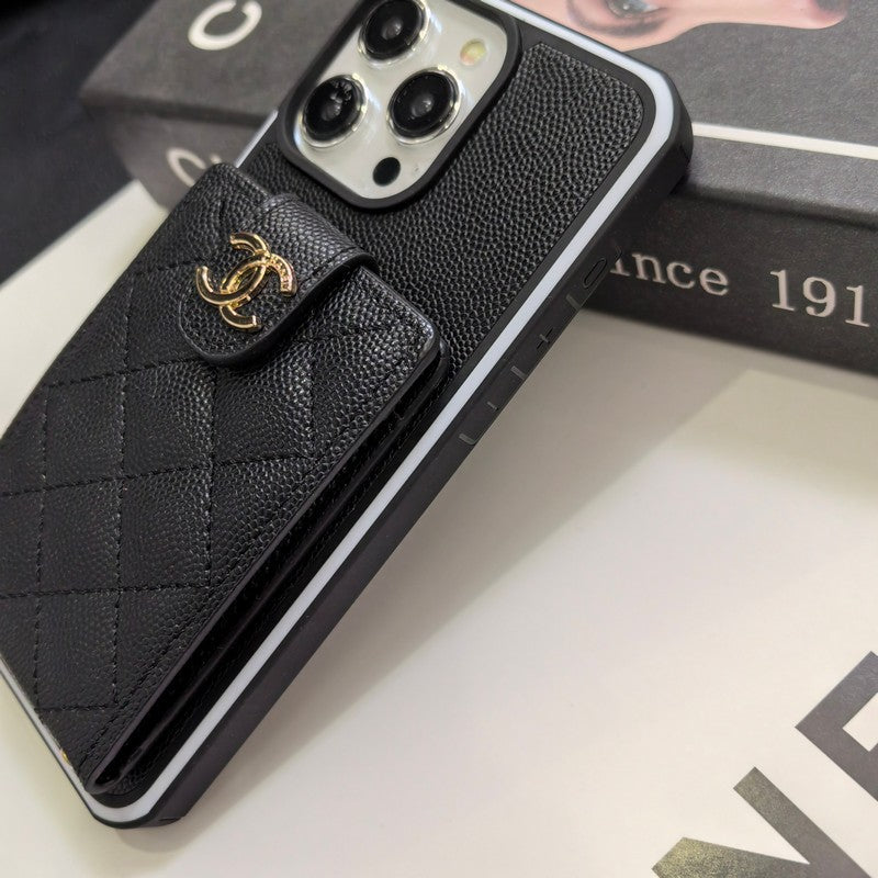 Elegant Crossbody Leather iPhone-deksel