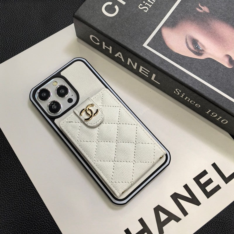 Elegant Crossbody Leather iPhone-deksel