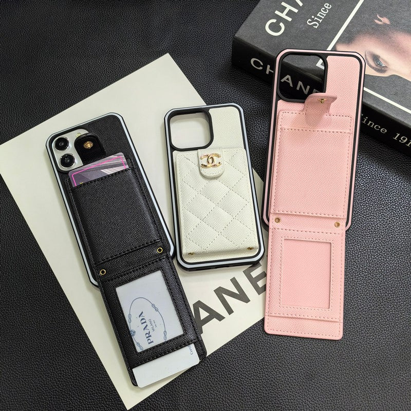 Elegant Crossbody Leather iPhone-deksel
