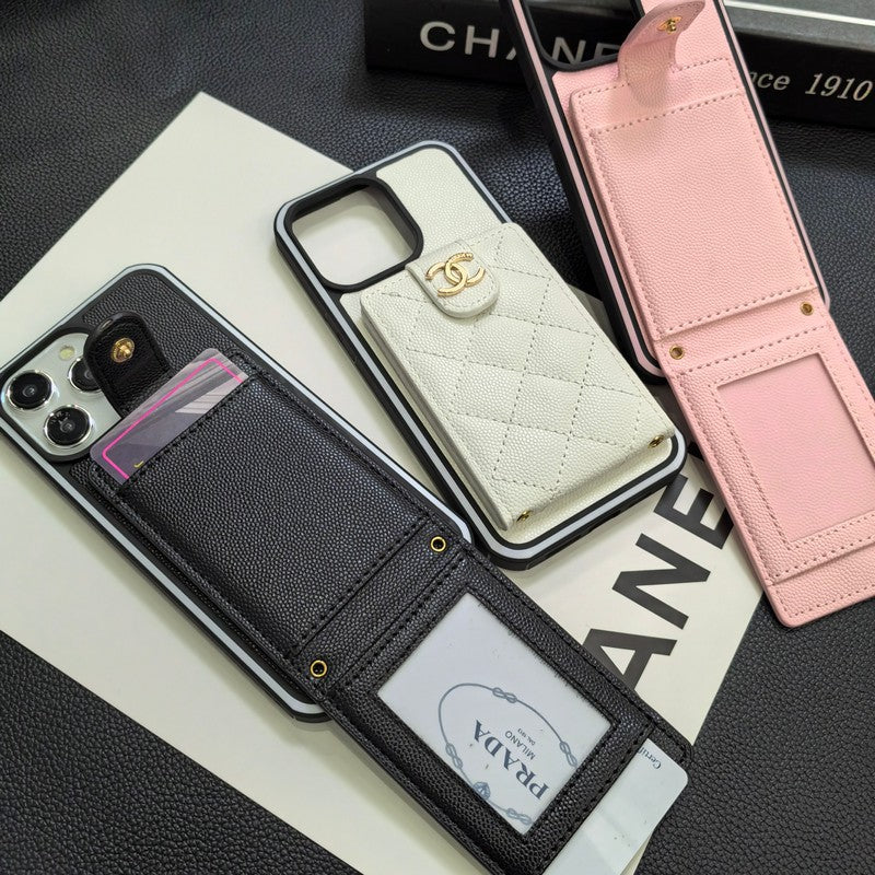 Elegant Crossbody Leather iPhone-deksel