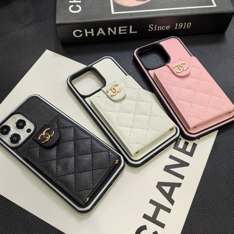 Elegant Crossbody Leather iPhone-deksel