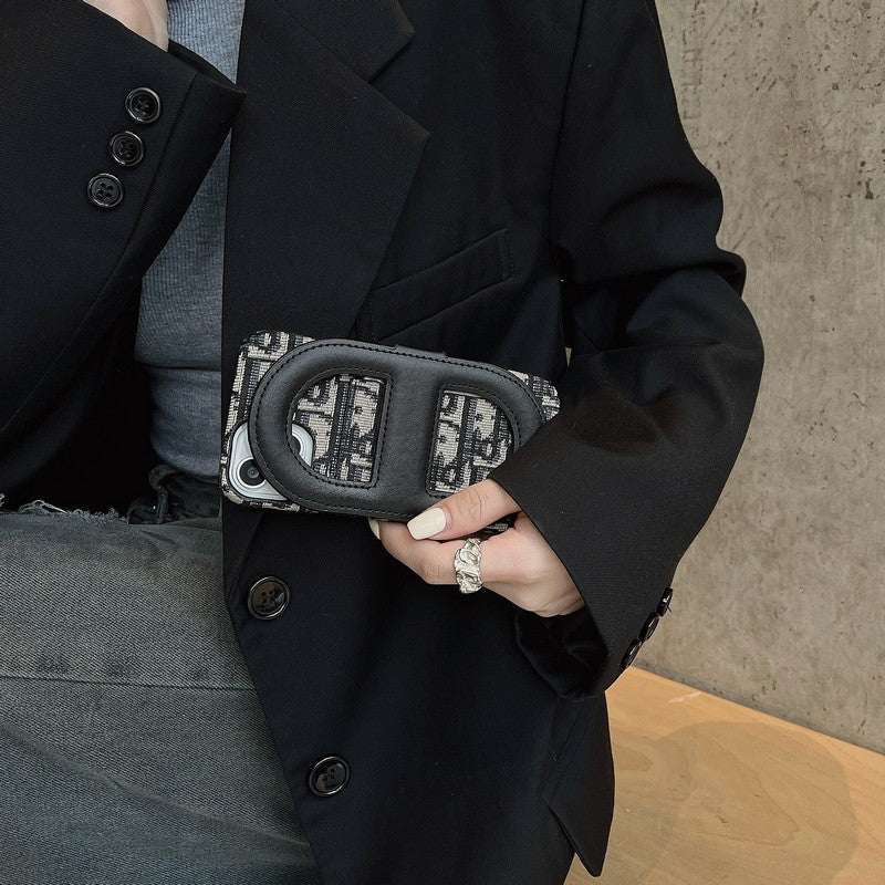 Fashion Bracket Card Bag iPhone-deksel