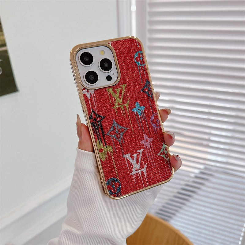 Luksusfarget iPhone-deksel