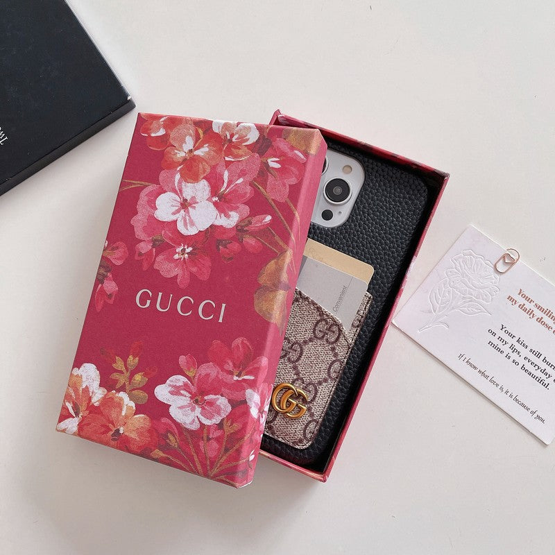 Premium Card Bag Klassisk iPhone-deksel
