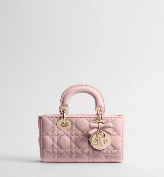 Luxury Elegant Quilted Top Handle Bag