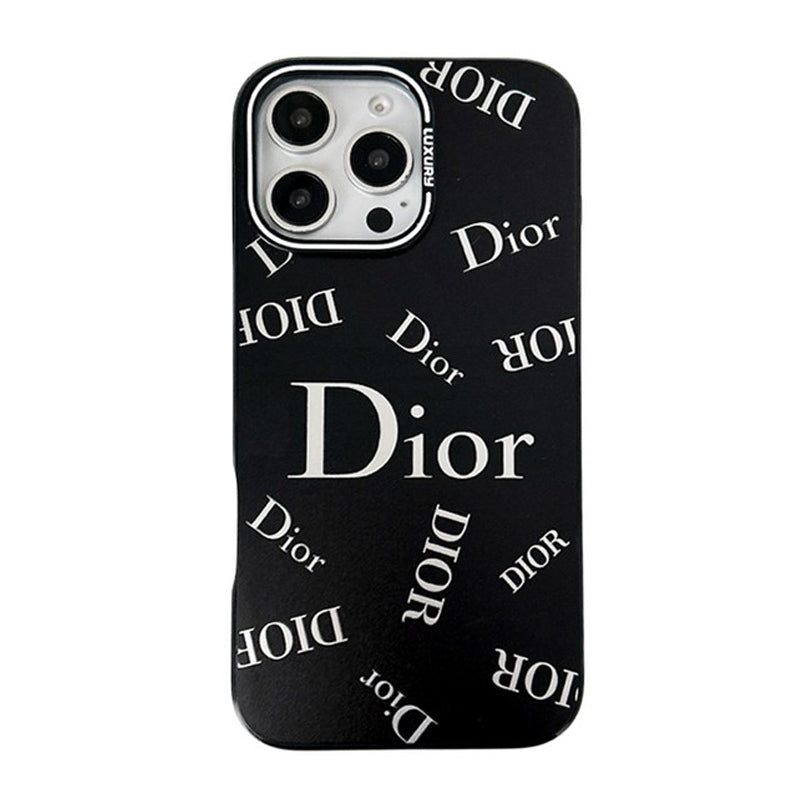 Custodia per iPhone nera alla moda