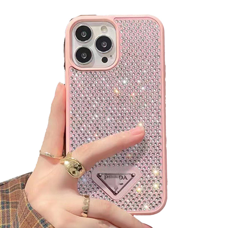 Custodia per iPhone con cristalli di lusso