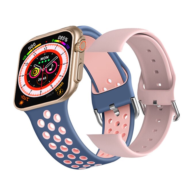 Montre connectée Ultra pour hommes, série 8, NFC, accès aux portes, pour téléphone Android et Apple, nouveau