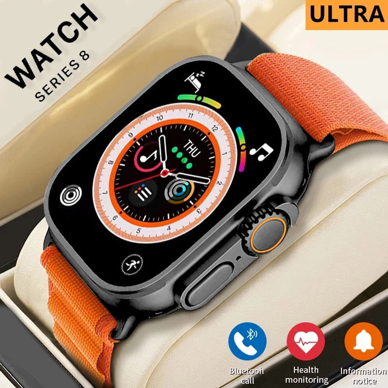 Sraith Faire Cliste Glao Ultra Bluetooth le haghaidh Apple Watch