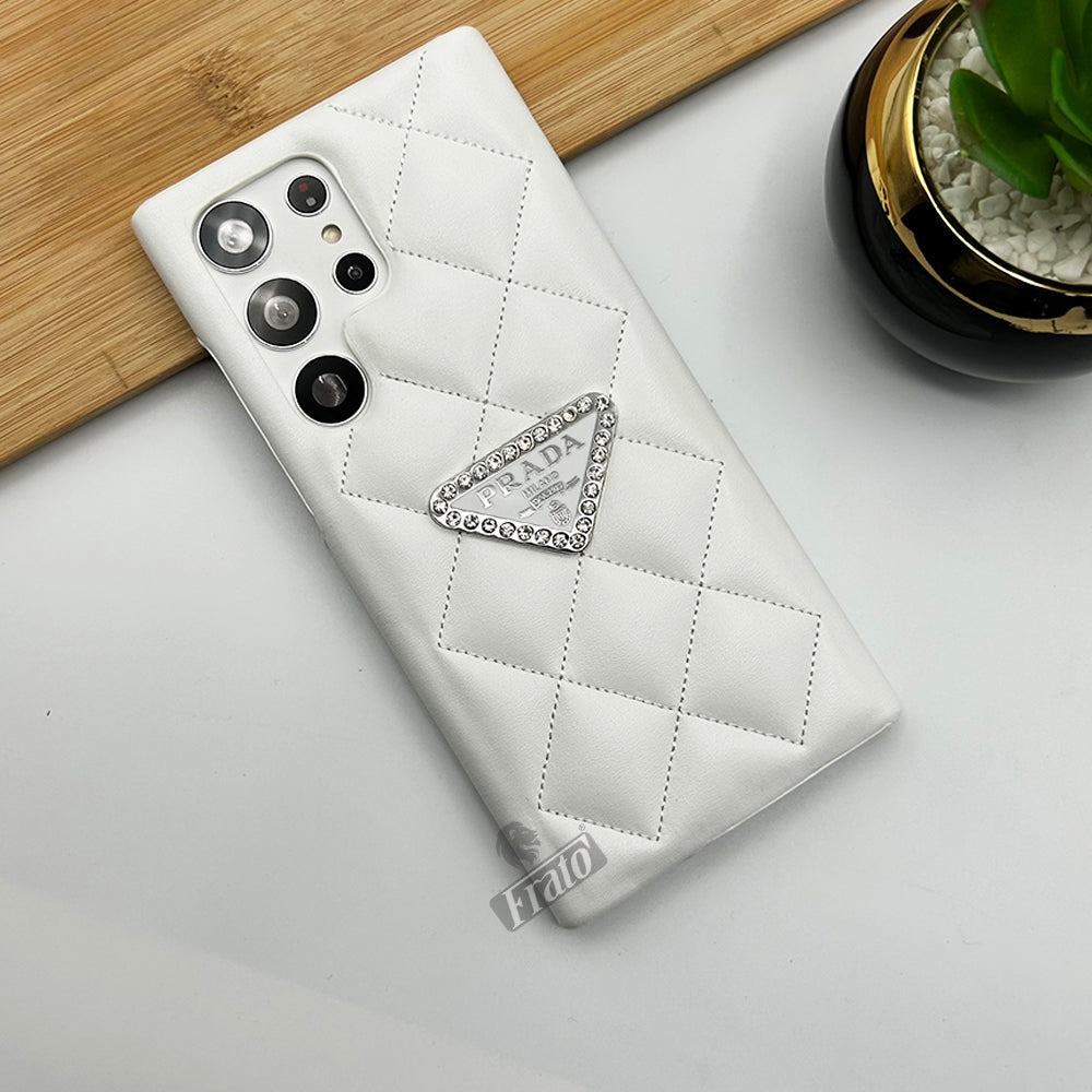 Lyxigt märke modernt läderfodral för Samsung Galaxy