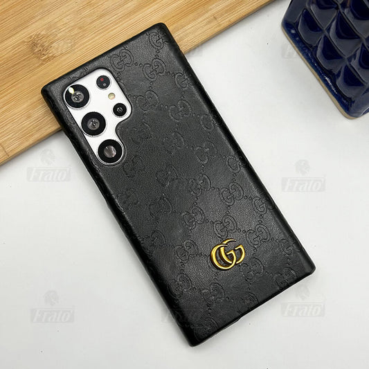 Luxuriöse Premium-Ledertasche der Modemarke für Samsung Galaxy
