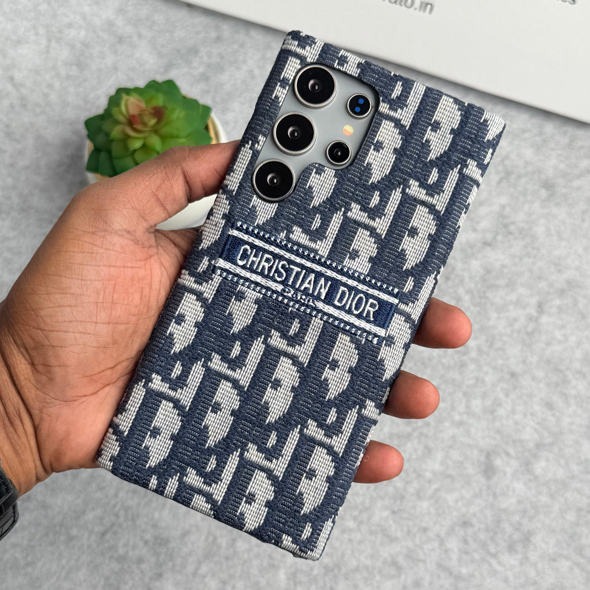 Husă de lux C Dior Brand Design pentru Samsung Galaxy