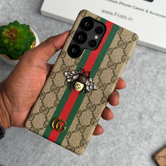 Luxuriöse Premium-Marken-Hülle im 3D-Bienen-Design für Samsung Galaxy