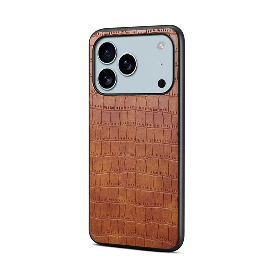 3D Texture PU-lærveske for iPhone 17/ 16/ 15/ 14
