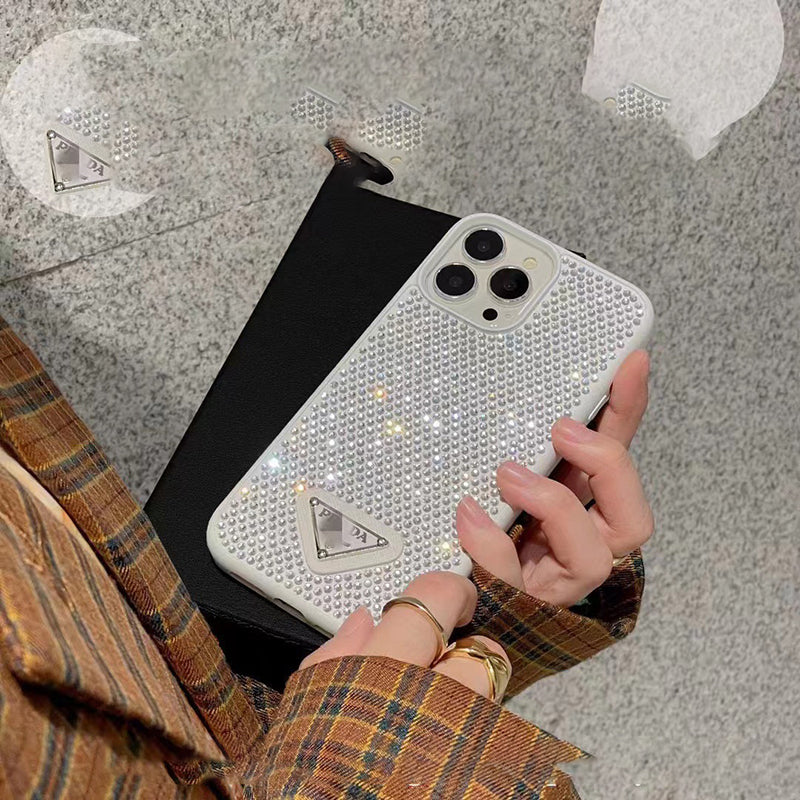 Custodia per iPhone con cristalli di lusso