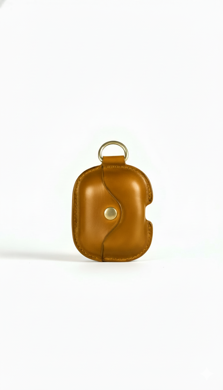 Étui Airpods en cuir véritable de qualité supérieure