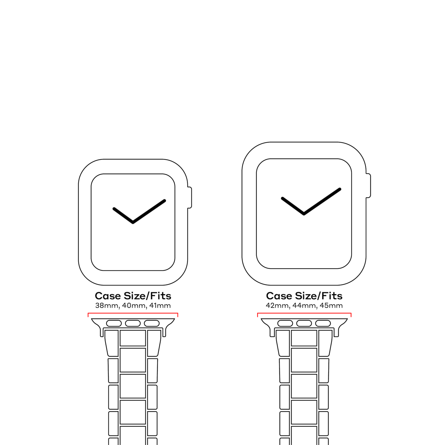 Řemínek Apple Watch v průhledném provedení