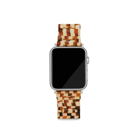 Řemínek na Apple Watch v Tortoise Checker