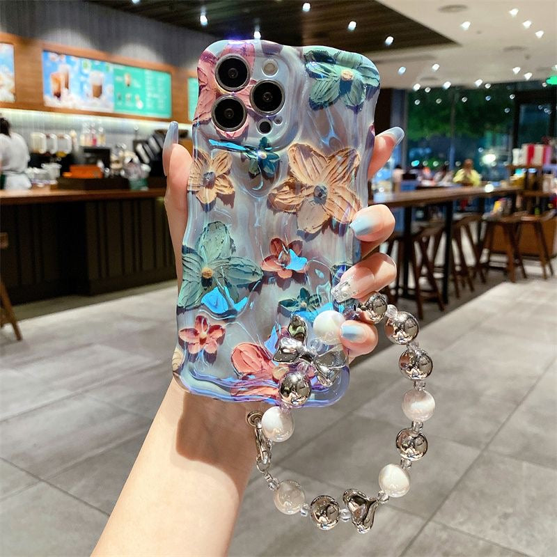 Husă pentru iPhone cu flori