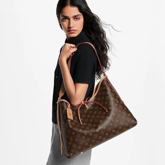 Premium Drawstring Shoulder Tote Bag