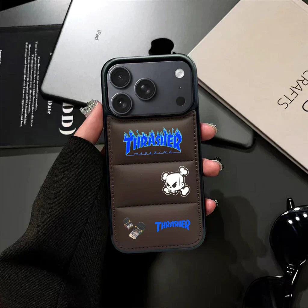 Flame Street Skate Puffer Case „iPhone 12“7