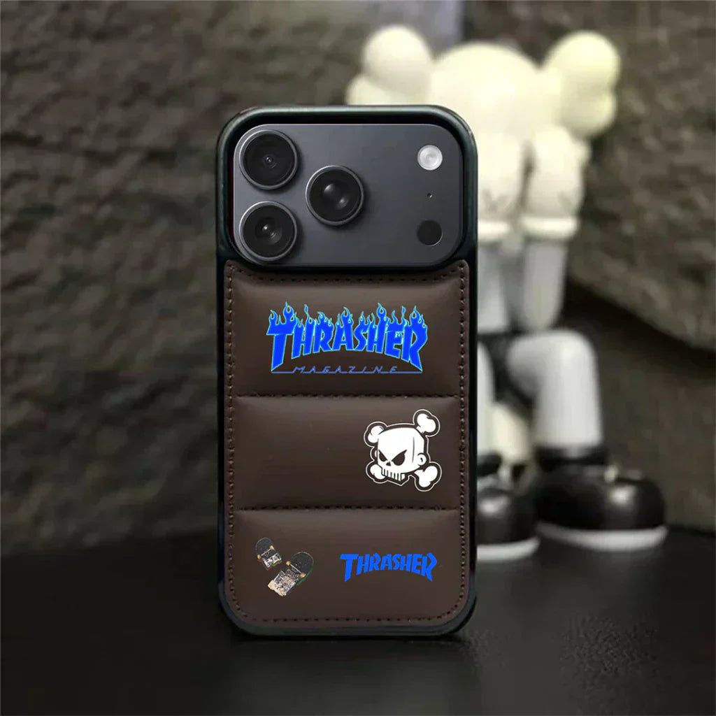 Flame Street Skate Puffer Case „iPhone 12“7