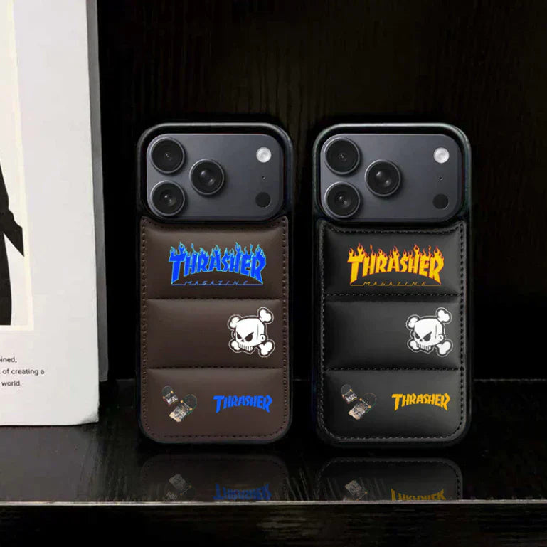 Flame Street Skate Puffer Case „iPhone 12“7