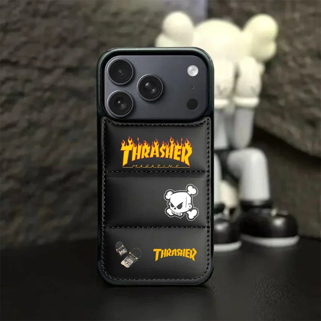Flame Street Skate Puffer Case „iPhone 12“7