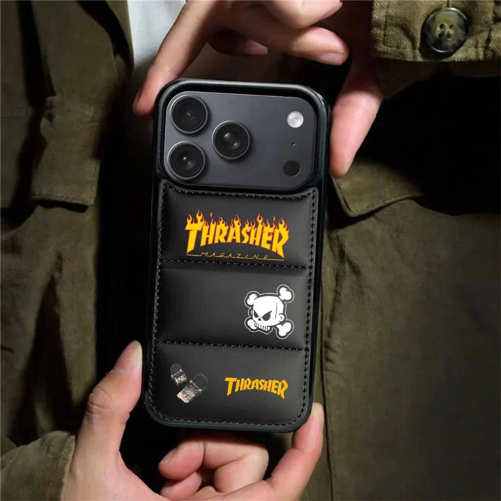 Flame Street Skate Puffer Case „iPhone 12“7