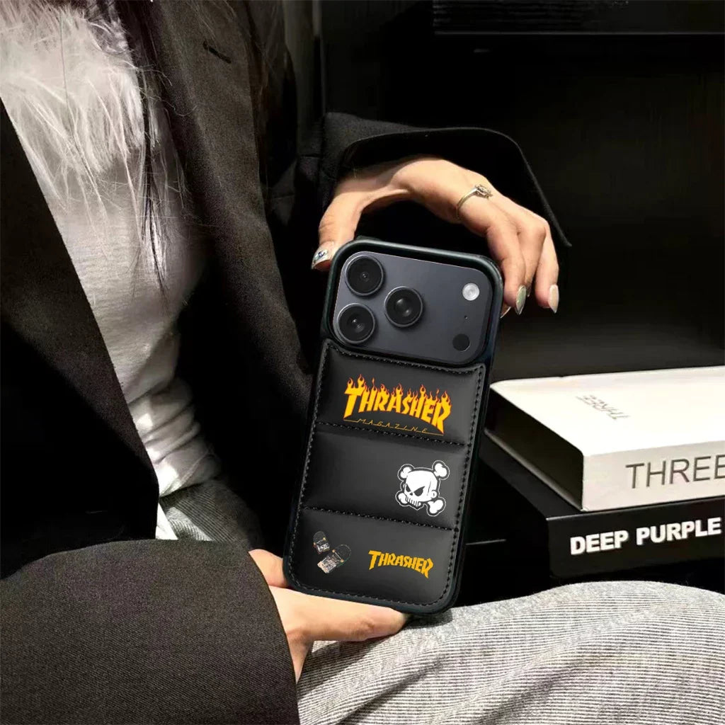 Flame Street Skate Puffer Case „iPhone 12“7