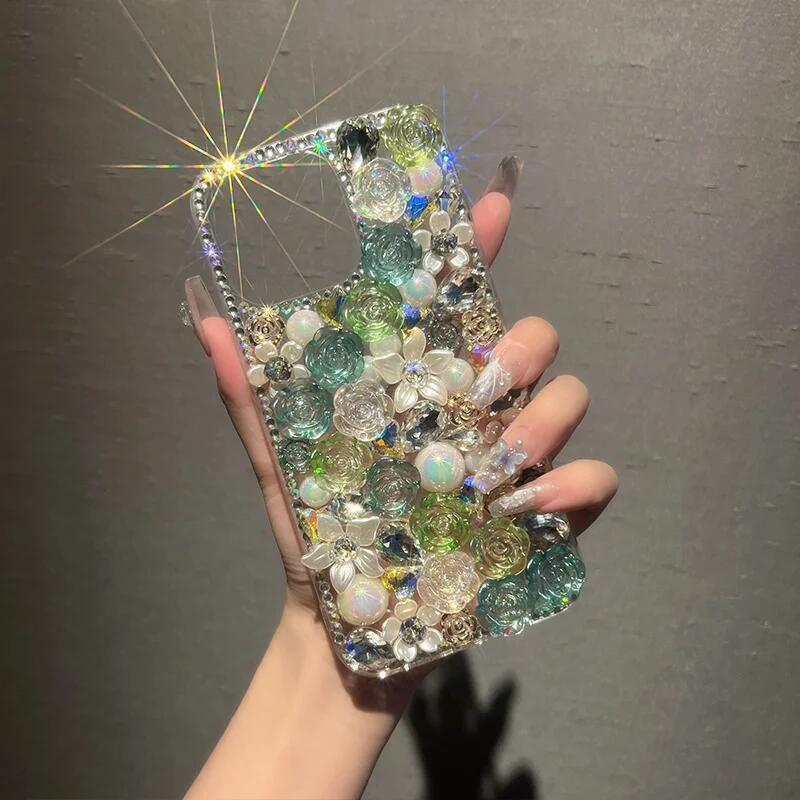 Husă pentru iPhone cu flori