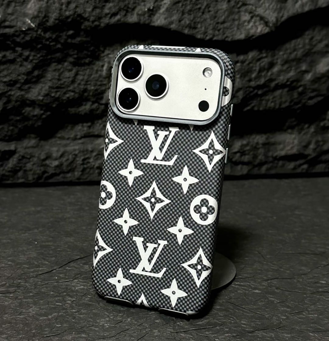 Custodia antiurto di lusso per iPhone 17 a quadretti