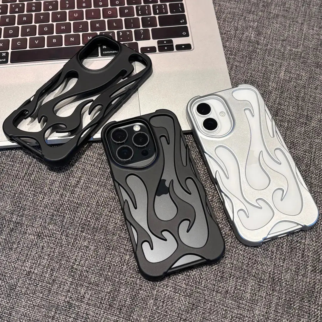 Květinové pouzdro na iPhone
