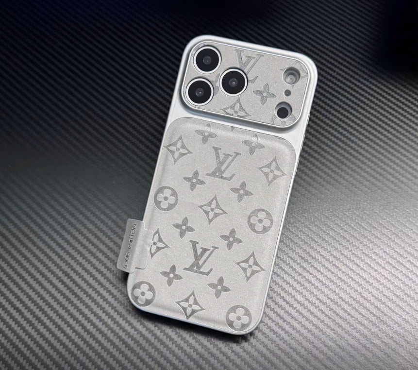 Luksus præget læder-iPhone-cover