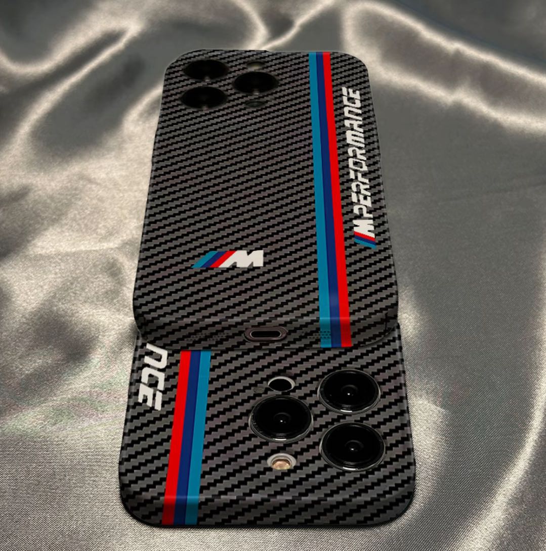 BMW sporttelefoonhoes van koolstofvezel | iPhone 17-serie