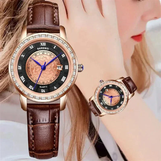 Lige Elegance 크로노그래프 – 여성용 럭셔리 스포츠 시계