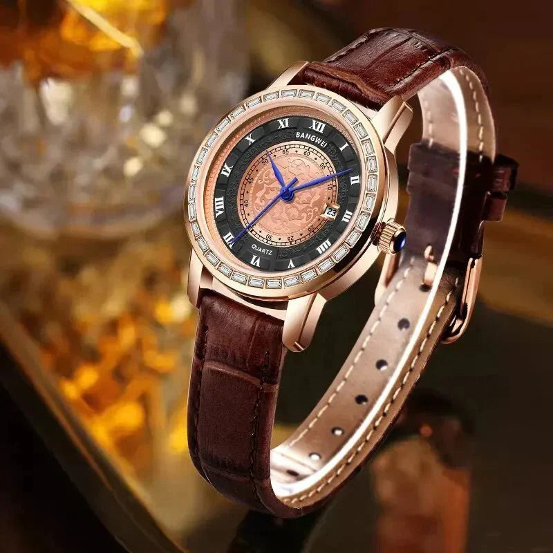 Chronograph Lige Elegance – dámské luxusní sportovní hodinky