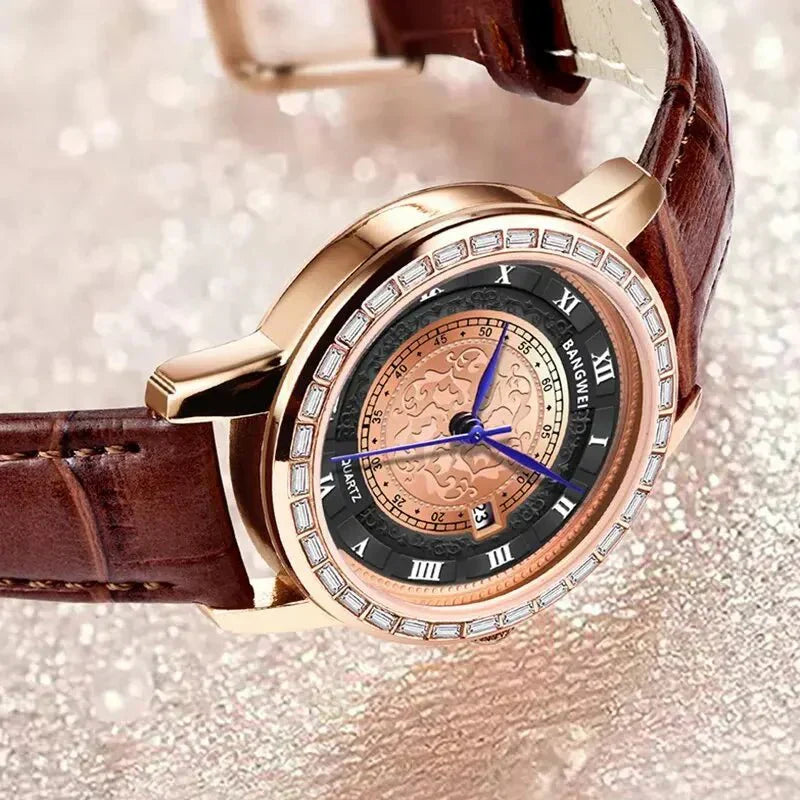 Chronograph Lige Elegance – dámské luxusní sportovní hodinky