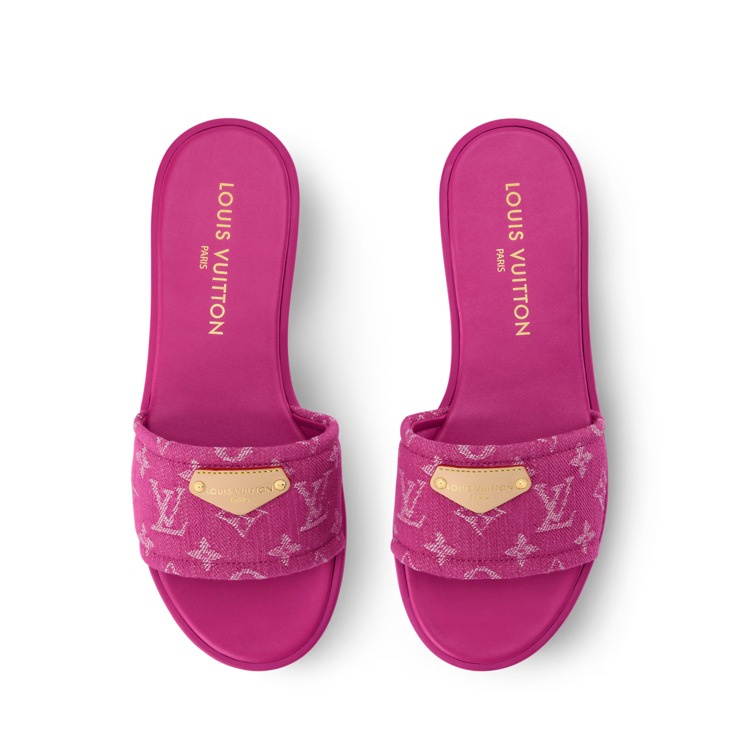 👡 Luksus Denim Sommer Slide Sandaler